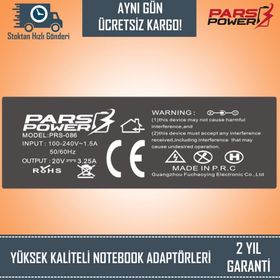 Lenovo B50-10 Uyumlu Notebook Şarj Adaptörü