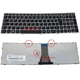 Lenovo B5130 80LK00M0TX Gümüş Klavye