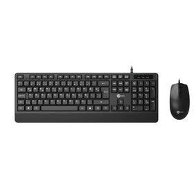 Lenovo CM106 Lecoo Siyah USB Kablolu Türkçe Q Klavye ve Mouse Set