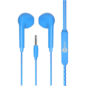 Lenovo EH104 Lecoo Mavi 3.5 mm Mikrofonlu Kablolu Kulak İçi Kulaklık