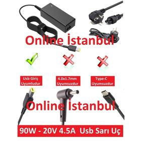 Lenovo Flex 2-15 59K25111 Uyumlu Notebook Adaptör