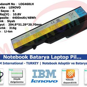 Lenovo G570A Batarya Pil