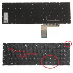 Lenovo IdeaPad 110-15IBR Siyah Klavye