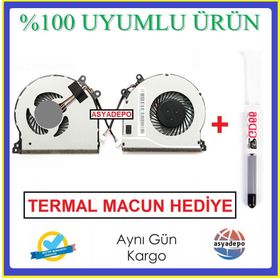 Lenovo İdeapad 310-15ABR Uyumlu Notebook Fan
