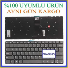 Lenovo Ideapad 320-14IKB Notebook TR Siyah Uyumlu Klavye
