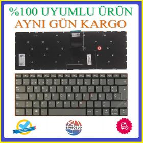 Lenovo Ideapad 320-14IKB Notebook TR Siyah Uyumlu Klavye