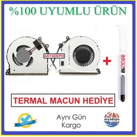Lenovo İdeapad 510-15ISK Uyumlu Notebook Fan