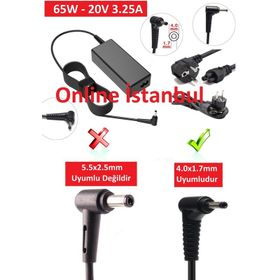Lenovo Ideapad ADP-45DW CA Uyumlu Notebook Adaptör