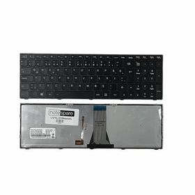 Lenovo Ideapad B51-80 B70-80 Gümüş Işıklı Notebook Klavye