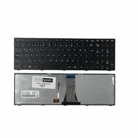 Lenovo Ideapad B51-80 B70-80 Gümüş Işıklı Notebook Klavye