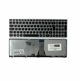 Lenovo Ideapad B51-80 B70-80 Gümüş Işıklı Notebook Klavye