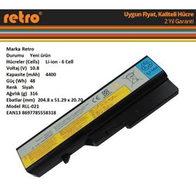Lenovo Ideapad G460 20041 Batarya Pil