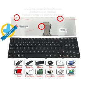 Lenovo Ideapad G580-ISE Notebook Klavye