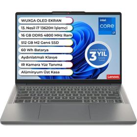 Lenovo IdeaPad Slim 3 14IRH10 83K000ASTR i7-13620H 16GB RAM 512GB SSD FreeDOS 14 inç Laptop