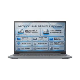 Lenovo IdeaPad Slim 3 15AMN8 82XQ00RWTX 002 Ryzen 5 7520U 8GB RAM 512GB SSD Windows 11 Pro 15.6 inç Laptop - Notebook