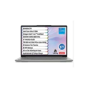 Lenovo IdeaPad Slim 5 14IMH10 83V6004CTR Ultra 5 135H 16GB RAM 1TB SSD FreeDOS 14 inç OLED Laptop
