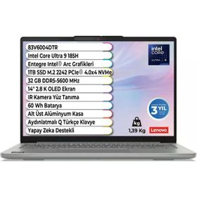 Lenovo IdeaPad Slim 5 14IMH10 83V6004DTR Ultra 9 185H 32GB RAM 1TB SSD FreeDOS 14 inç OLED Laptop