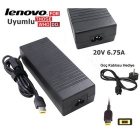 Lenovo Ideapad Y700 20V 6.75A 135W Uyumlu Notebook Adaptör