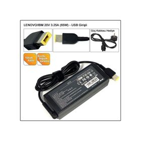 Lenovo Ideapad Yoga 13S 20V 3 25A 90w Uyumlu Notebook Adaptör