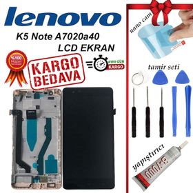 Lenovo K5 Note A7020a40 Dokunmatik Çıtalı Lcd Ekran