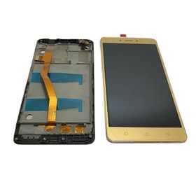 Lenovo K53A48 K6 Note Dokunmatik Siyah Çıtalı Servis Lcd Ekran