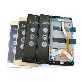 Lenovo K53A48 K6 Note Dokunmatik Siyah Çıtalı Servis Lcd Ekran