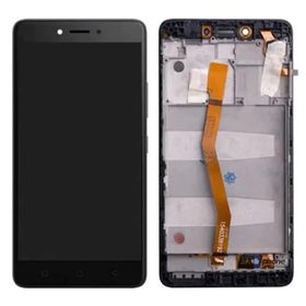 Lenovo K53a48 K6 Note Siyah Çıtalı Uyumlu Lcd Ekran Dokunmatik