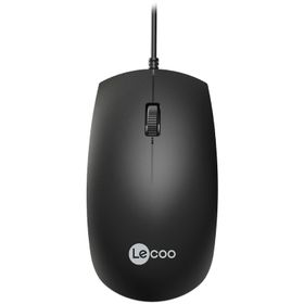 Lenovo Lecoo MS100 Siyah USB Kablolu 1000 DPI 3 Tuşlu Optik Mouse