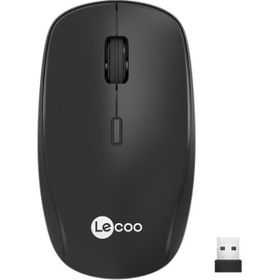 Lenovo Lecoo WS203 Kablosuz 2400 DPI +4 Tuşlu Siyah Mouse