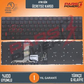 Lenovo LEGiON Y520-15IKBN Y520-15ISK Notebook Işıklı TR Siyah Uyumlu Klavye