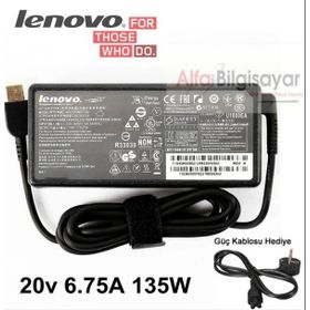 Lenovo Legion Y520 Y520-15IKB Y520-15IKBN 20V 6.75A 135W Uyumlu Notebook Adaptör