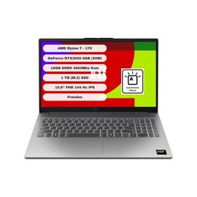 Lenovo LOQ 15ARP10E 83S000DYTR Ryzen 7 170 16GB RAM 1TB SSD 6GB RTX 3050 FreeDOS 15.6 inç Gaming Laptop