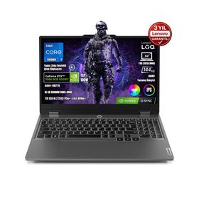 Lenovo LOQ 15IRX10 83JE00JQTR i7-13650HX 16GB RAM 1TB SSD RTX 5060 FreeDOS 15.6 inç Oyun Bilgisayarı