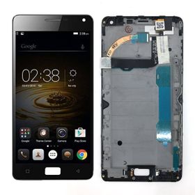 Lenovo P1 Siyah Çıtalı Uyumlu Lcd Ekran Dokunmatik