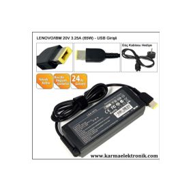 Lenovo Thinkcentre TWiNS2 E63Z 20V 3.25 65W Notebook Adaptör
