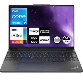 Lenovo ThinkPad E16 Gen 1 21JN00BCTX022 i5-1335U 24GB RAM 1TB SSD Windows 11 Pro 16 inç Laptop - Notebook