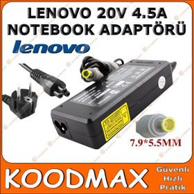 Lenovo Thinkpad Edge E431 E435 E520 Uyumlu Notebook Şarj Adaptörü