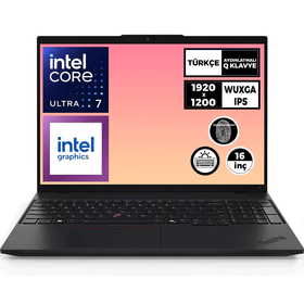 Lenovo ThinkPad L16 G1 21L4S103TX 026 Ultra 7 155U 64GB RAM 4TB SSD Windows 11 Pro 16 inç Laptop - Notebook