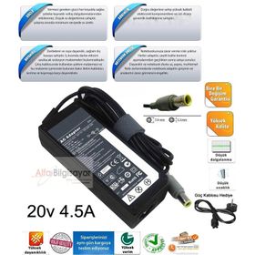 Lenovo Thinkpad T60P T61 Uyumlu Notebook Adaptör