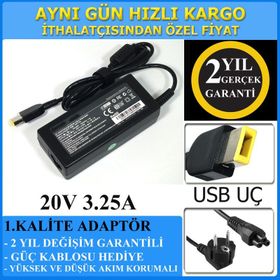 Lenovo Thinkpad X1 X1 GEN1 Uyumlu Notebook Şarj Adaptörü
