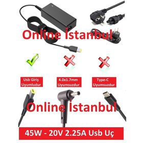 Lenovo Thinkpad Yoga 11E 20DU 20E5 Uyumlu Notebook Adaptör