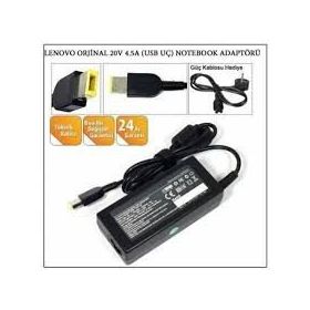 Lenovo Usb Uç 20V 3.25A 65w Uyumlu Laptop Adaptör