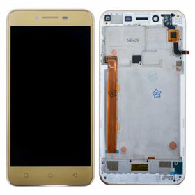 Lenovo Vibe K5 A6020 Plus Lcd Ekran Dokunmatik Çıtalı sarı film