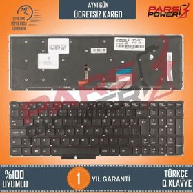 Lenovo Y50-70 80DT Işıklı Siyah Notebook Klavye