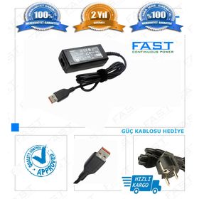 Lenovo Yoga 3-11 Notebook 20V 3.25A 65W Uyumlu Adaptör