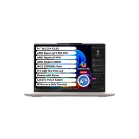 Lenovo Yoga 7 2-in-1 14AKP10 83JR0097TR Ryzen AI 7 350 16GB RAM 1TB SSD FreeDOS 14 inç Laptop