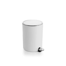 Lenox 5 Lt Pedallı Beyaz Çöp Kovası