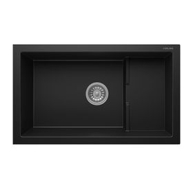 Lenox 770 Metallıc Black Granit Eviye