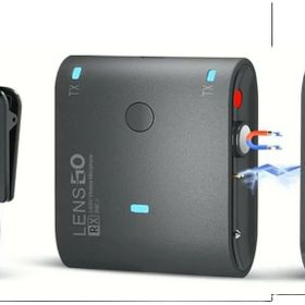 Lensgo 318C II Mini Kablosuz Yaka Mikrofonu