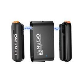 Lensgo 318C Mini 2'li Kablosuz Yaka Mikrofonu